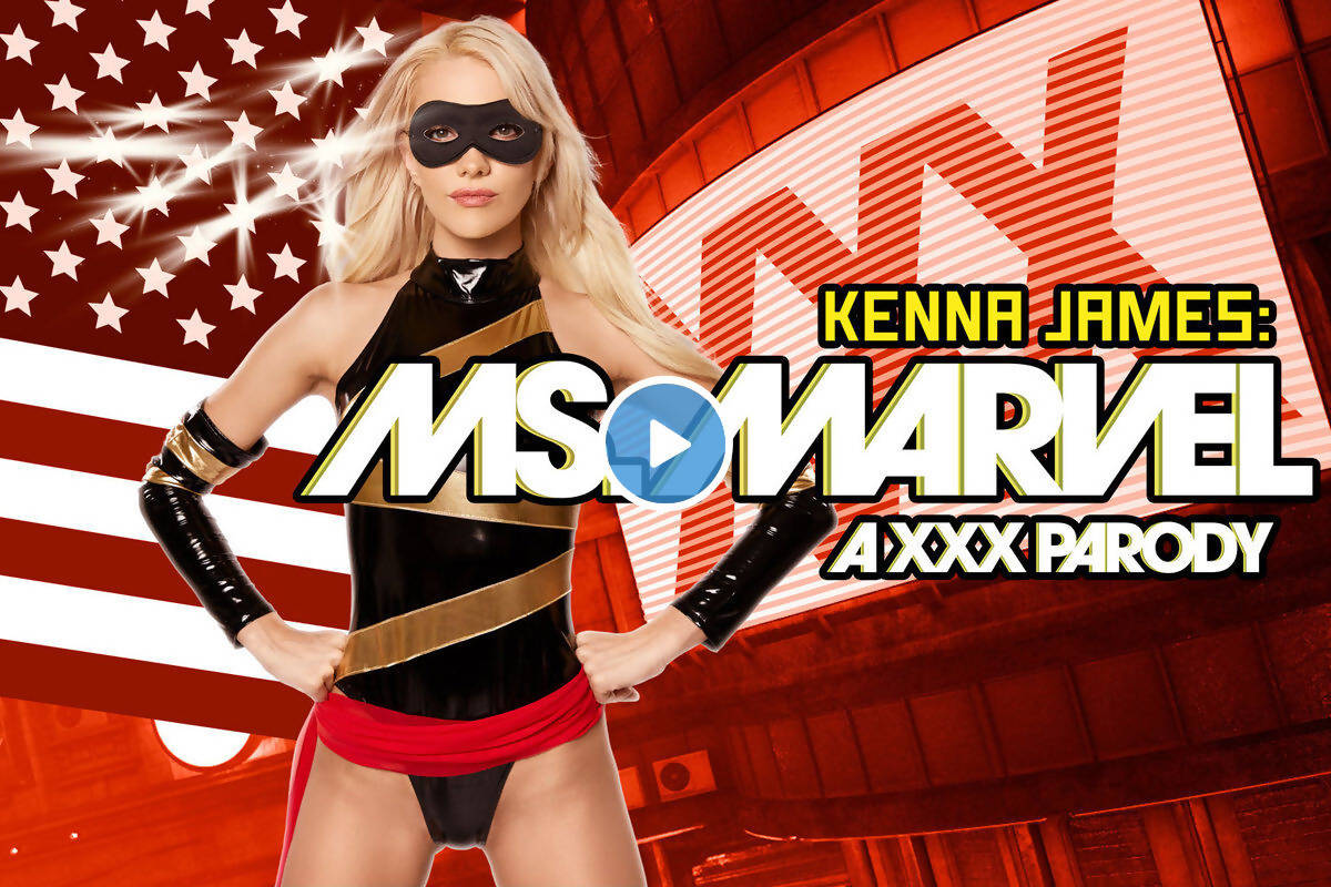 VRCosplayX - Kenna James - Carol Danvers: Ms. Marvel A XXX Parody – RealSync